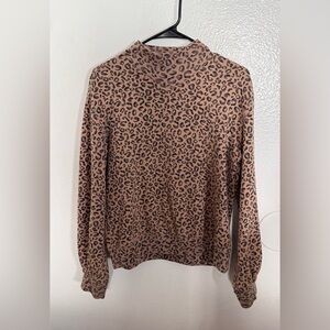 Abercrombie & Fitch Tan Fleece Sweater